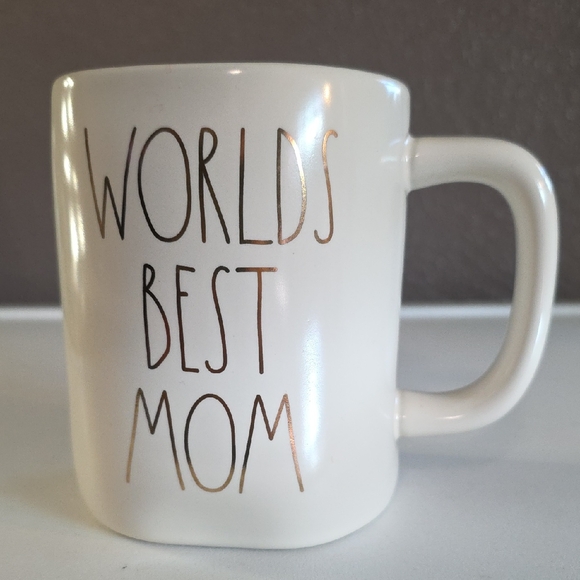 Rae Dunn Other - Rae Dunn "World's Best Mom" White Mug NWT